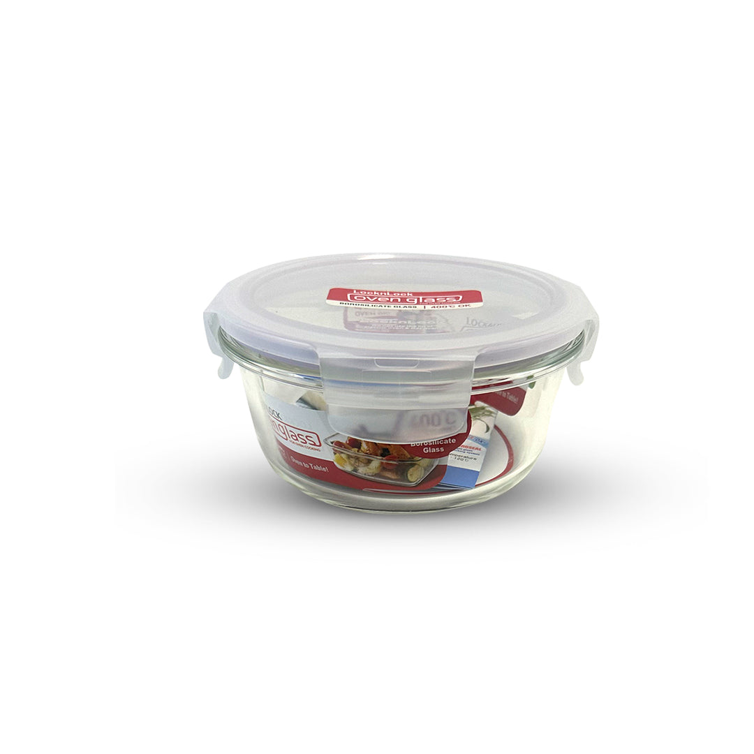 BOROSEAL II HEAT RESISTANT GLASS ROUND 380ML