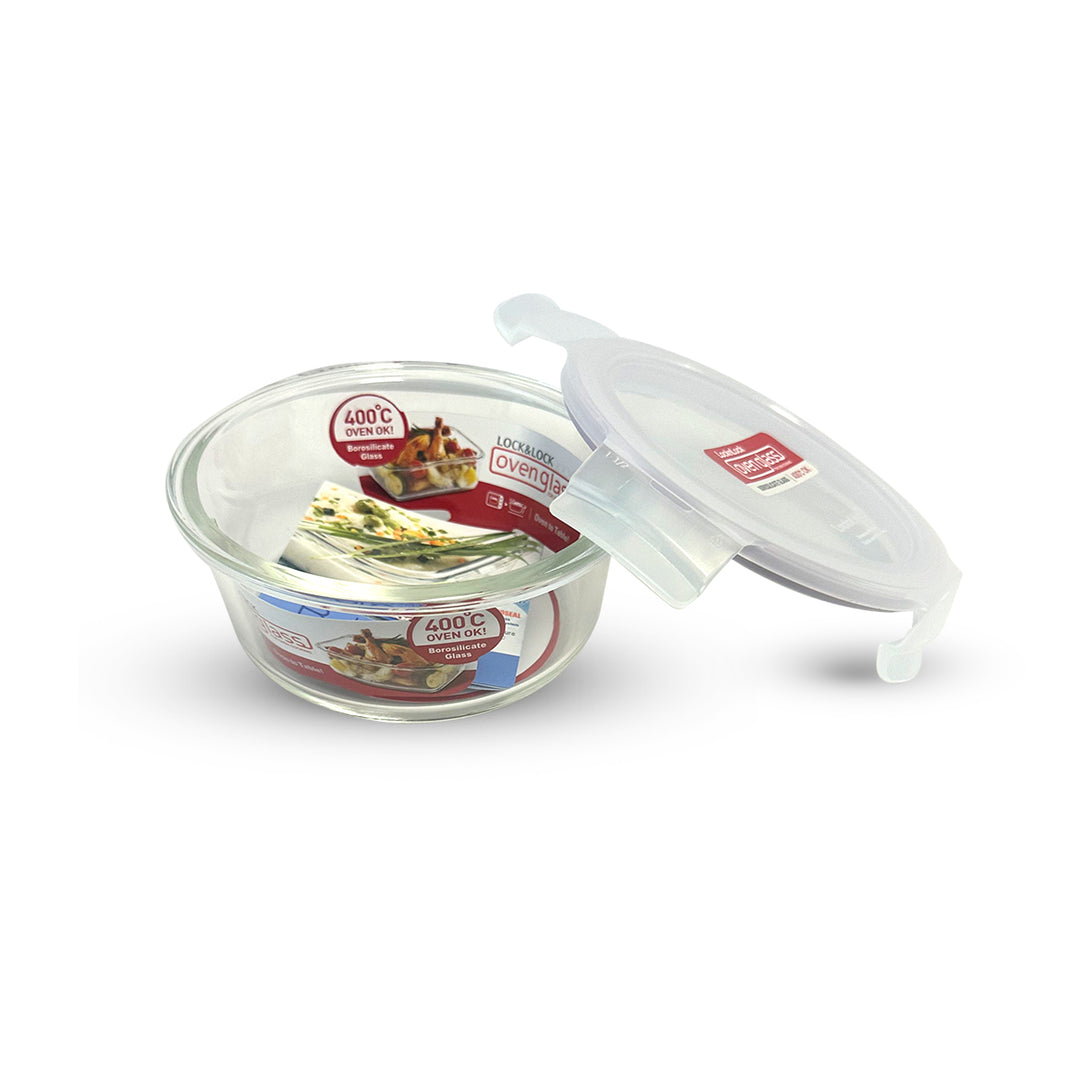 BOROSEAL II HEAT RESISTANT GLASS ROUND 380ML