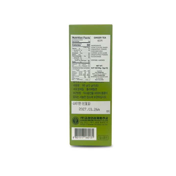 KO HYANG GINGER TEA (13G X 15)