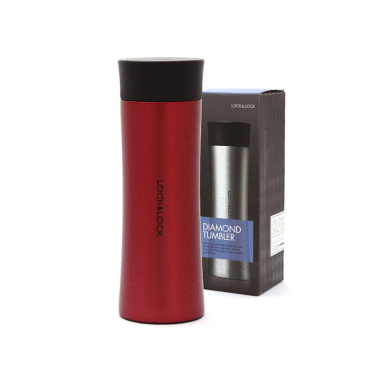 DIAMOND TUMBLER 300ML BLACK (LHC4116BK)