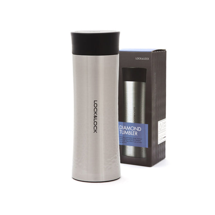 DIAMOND TUMBLER 300ML SILVER (LHC4116S)