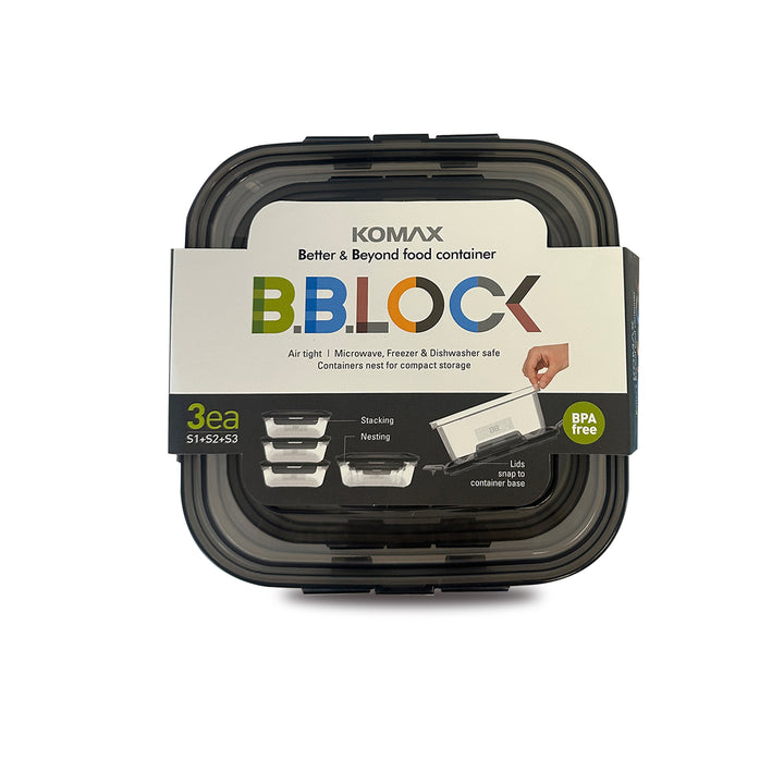 KOMEX B.B. LOCK S1+S2+S3  X 3 (GM251)