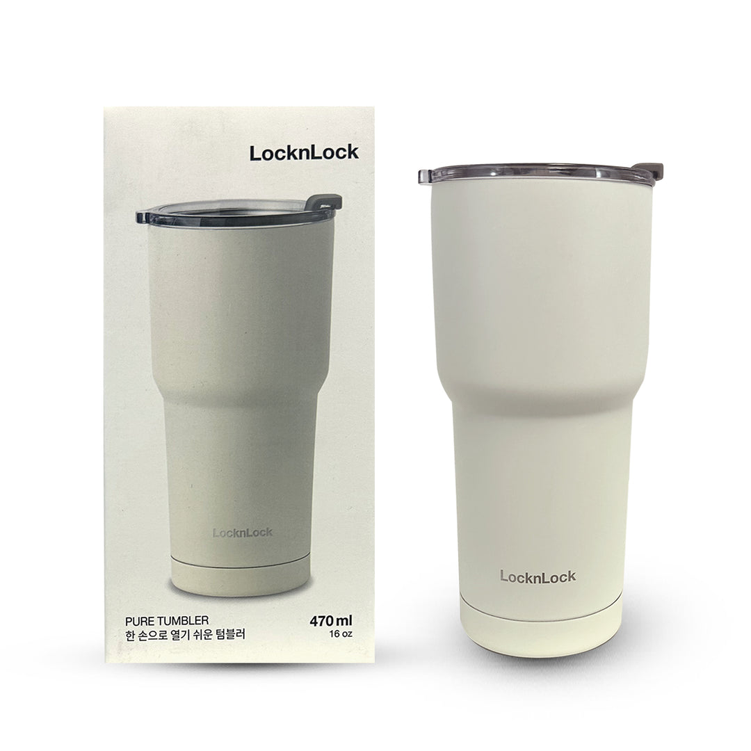 PURE TUMBLER 470ML IVORY (LHC4136I)