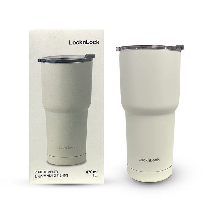 PURE TUMBLER 470ML IVORY (LHC4136I)