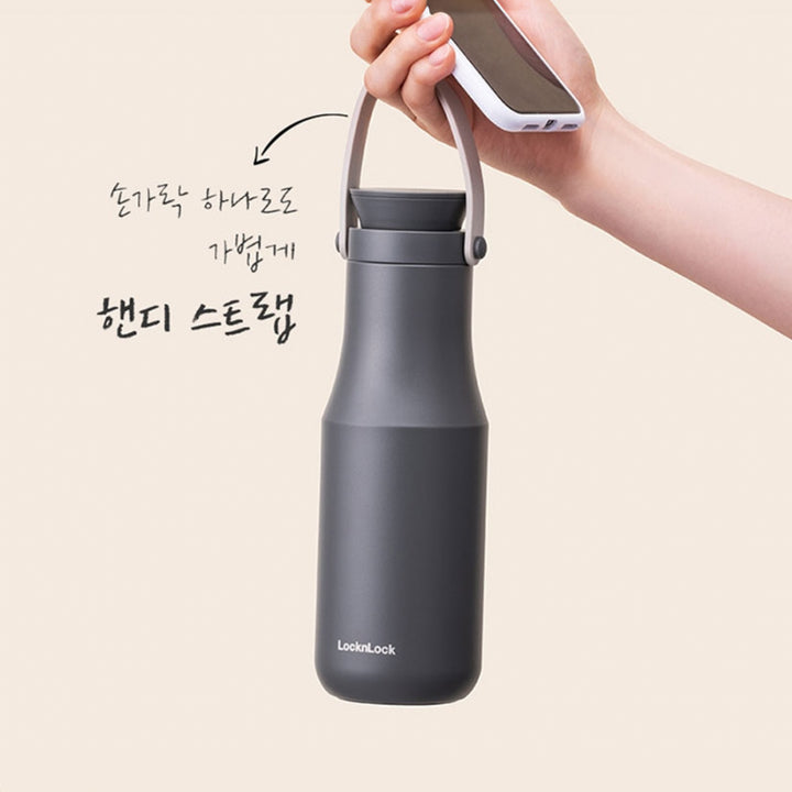 METRO DOUBLE CAP BOTTLE 470ML/16OZ(LHC4202GRY)