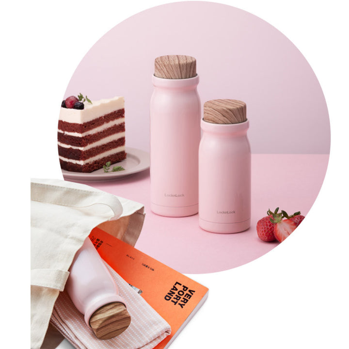 MILKY TUMBLER 300ML LIGHT PINK (LHC4221LPINK)