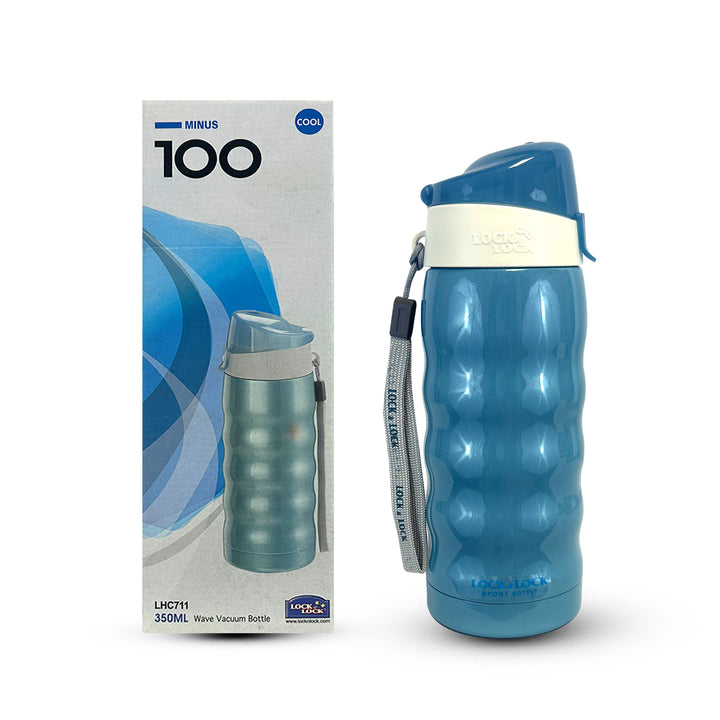 WAVE VACUUM BOTTLE 350ML (LHC711BLU)