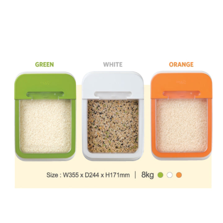 RICE CASE 10L W/CUP (White) (HPL530W)