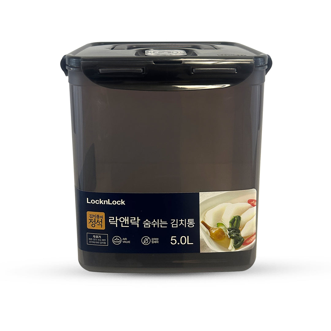 BREATHING FOOD CONTAINER 5L NO PRESS (HPL828HBDG)
