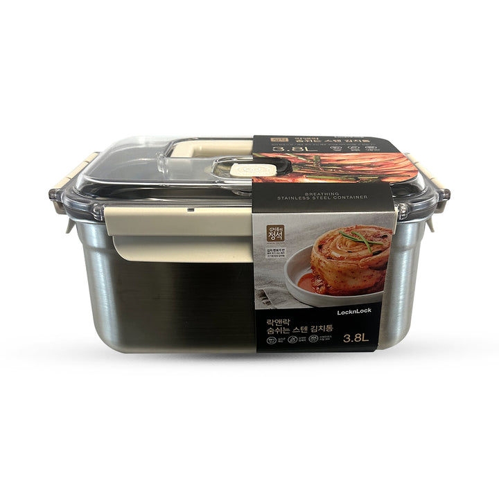 Breathing STS Kimchi Container 3.8L (LST830B)