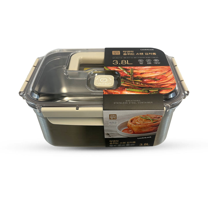 Breathing STS Kimchi Container 3.8L (LST830B)