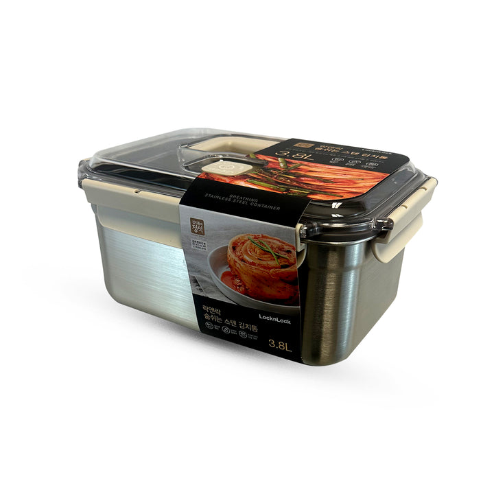 Breathing STS Kimchi Container 3.8L (LST830B)