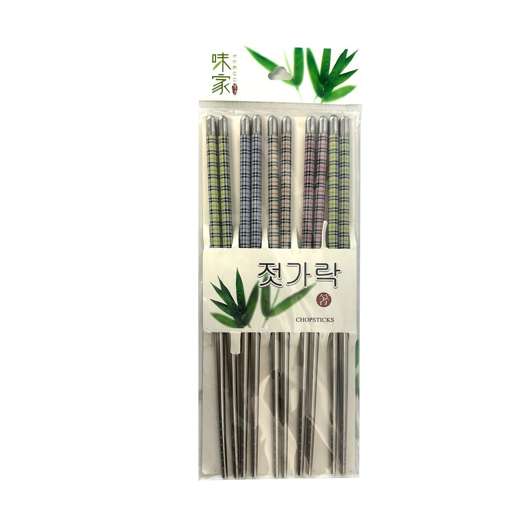 TUBE S/S CHOPSTICKS COLOR 5P 20'