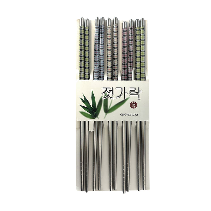 TUBE S/S CHOPSTICKS COLOR 5P 20'