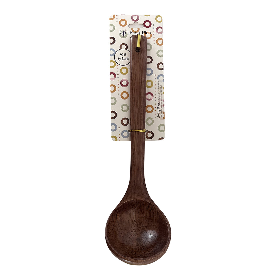 WOOD LADLE (L)