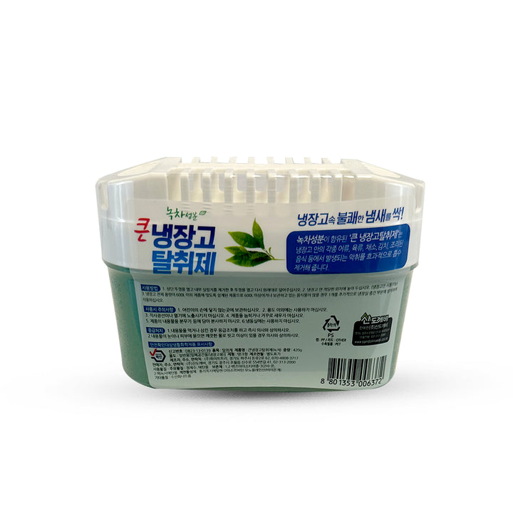 SANDOKKAEBI REFRIGERATOR DEODORANT GREEN TEA 420G