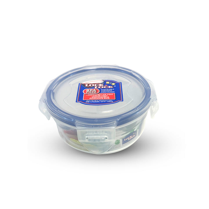 ROUND SHORT FOOD CONTAINER 140ML W/Divider