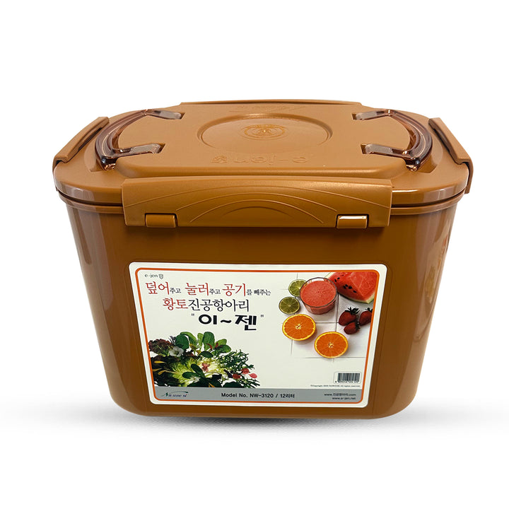 E-JEN VACUUM AND AITTIGHT CONTAINER (MUD) 12L