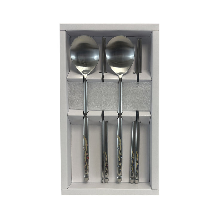 GOLDEN BELL STAINESS SPOON 5PC SET (HERA)