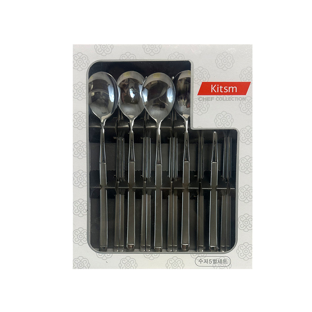 GOLDEN BELL STAINESS SPOON 5P SET (CHOICE)