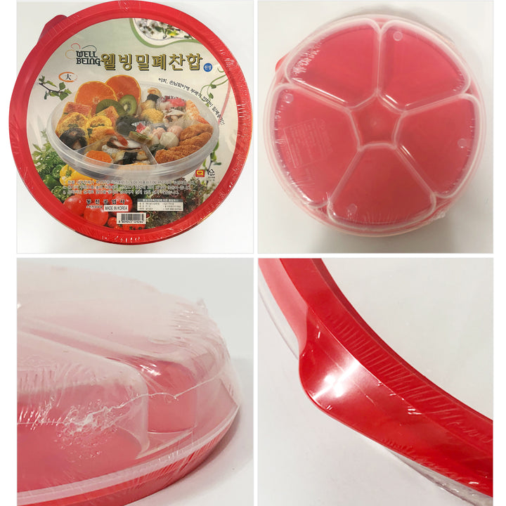 Round Well-being Airtight Lunch Box (L)