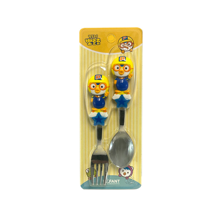 LILFANT PORORO SPOON & FORK SET (3 session)