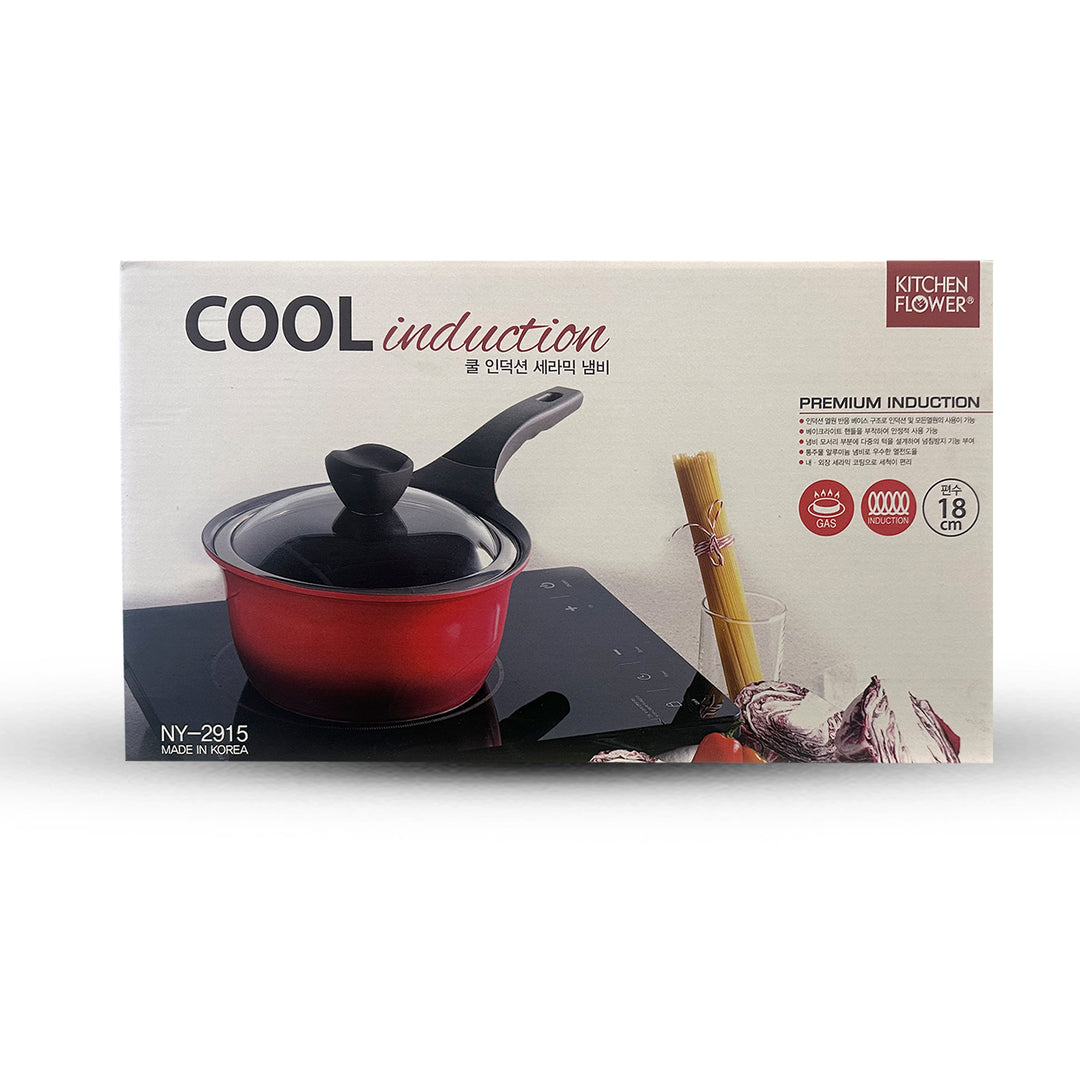 COOL INDUCTION CERAMIC POT 18CM(NY-2915)