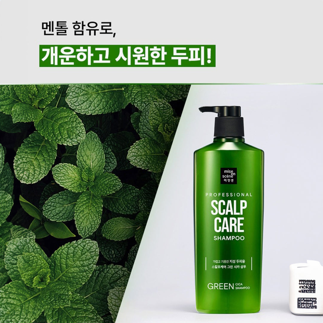 스칼프케어 그린시카 샴프